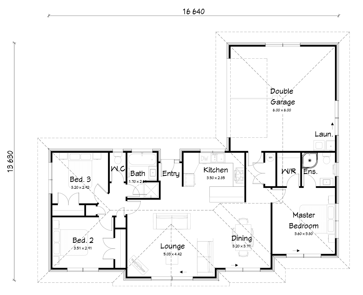 FH155B floorplan