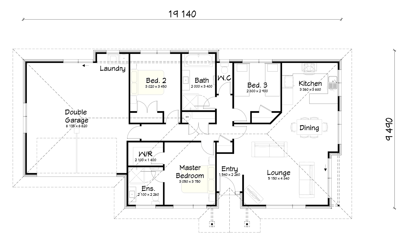 FH160B floor plan