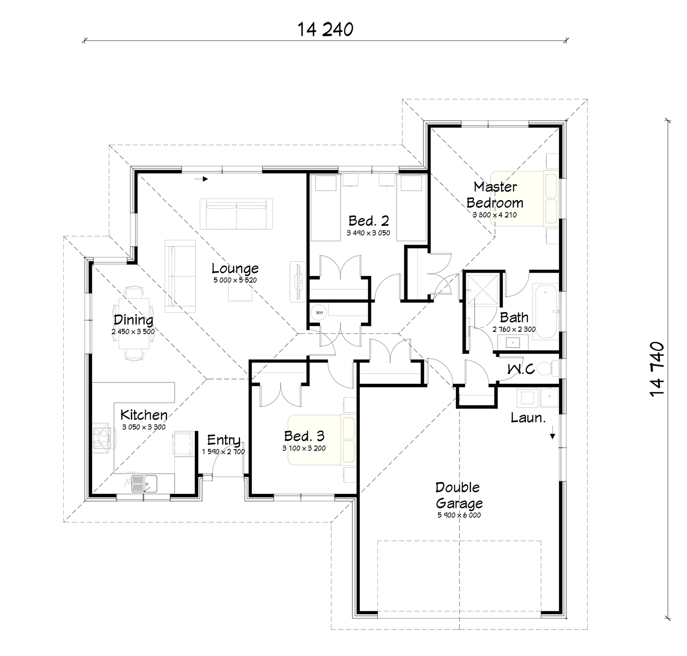 FH164 floor plan